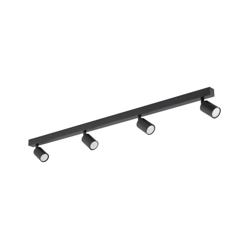 Nex black 4XGU10 lampa sufitowa