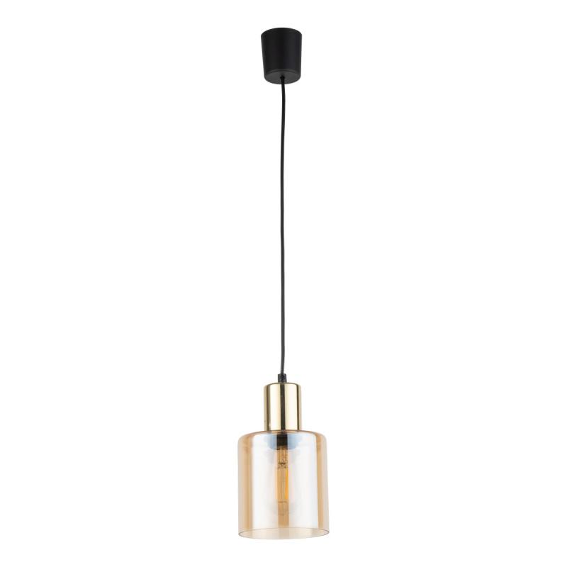 Sierra gold amber lampa wisząca 1 pł