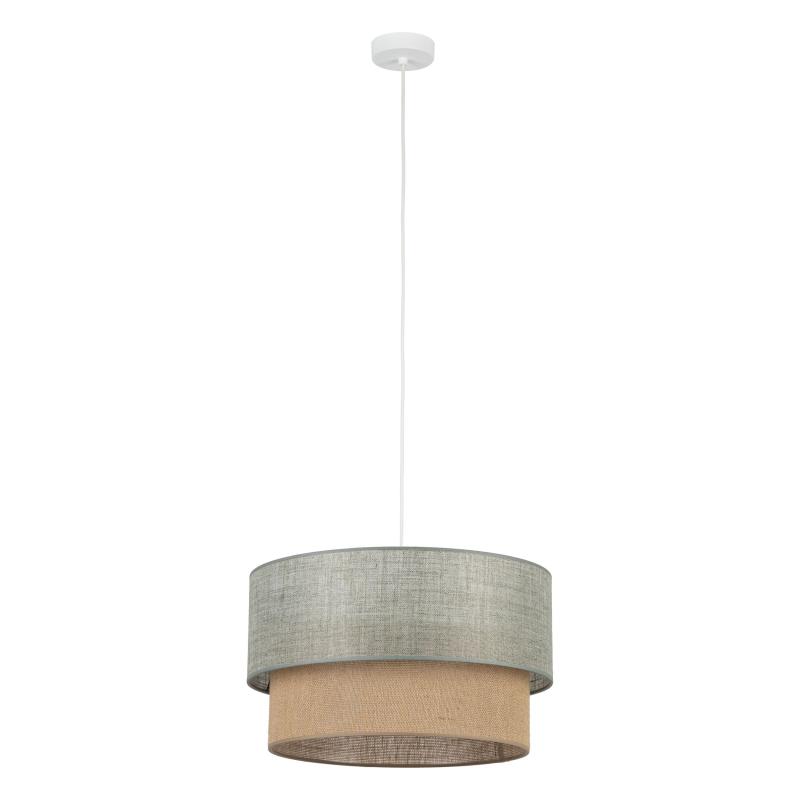 Duo green juta lampa wisząca 1XE27 450
