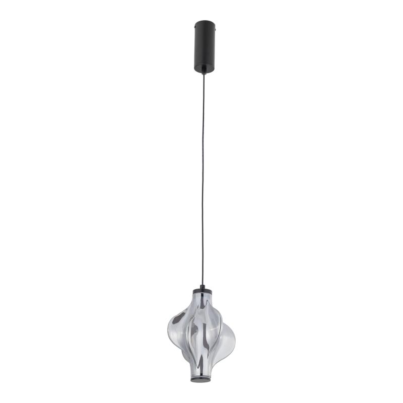 Elva black lampa wisząca LED 8W