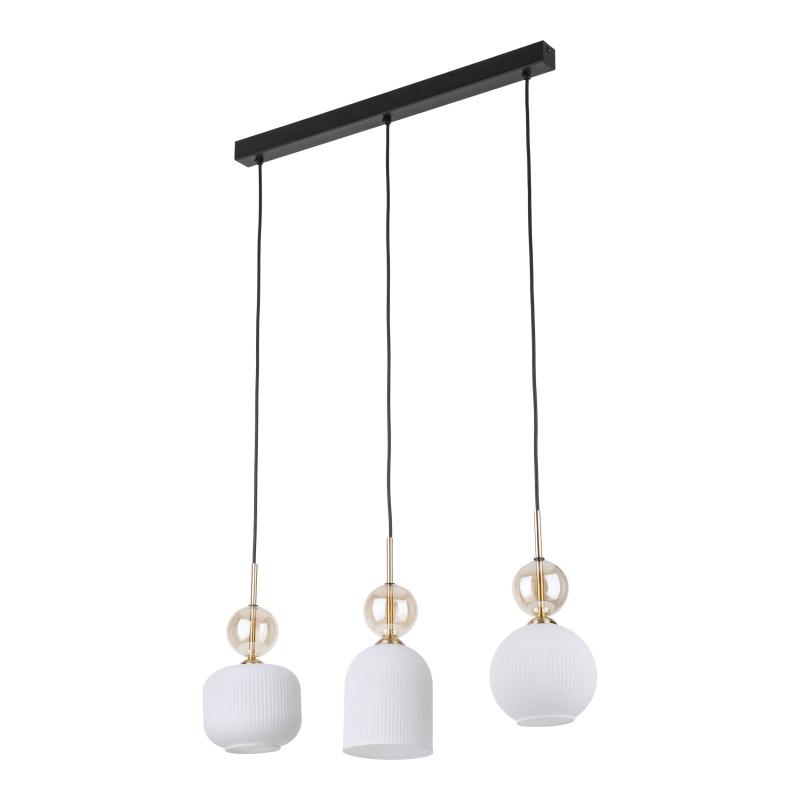 Sophia cognac white lampa wisząca 3XE14