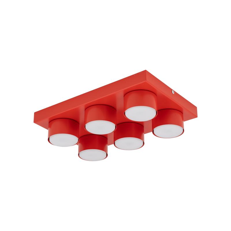 Brix red lampa sufitowa 6XGX53