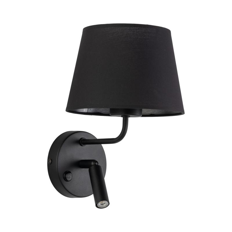 Maja black kinkiet 1XE27 / 1XG9