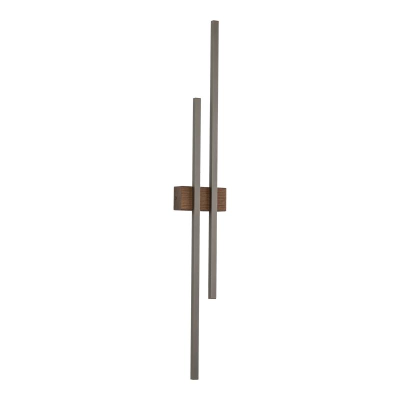 Flash new brown wood kinkiet 2 LED