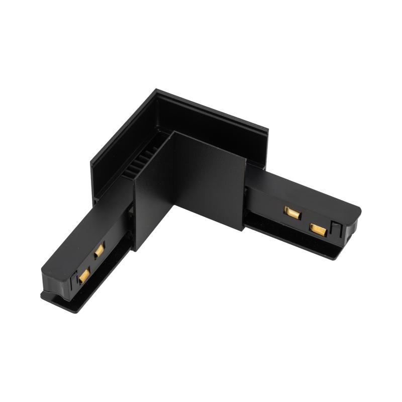 Magnetic easy łącznik l+ flex black do szyny natynkowej