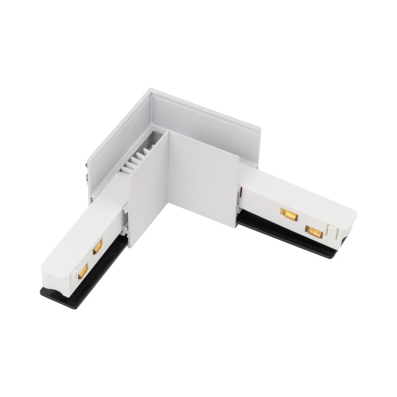 Magnetic easy łącznik l+flex white do szyny natynkowej