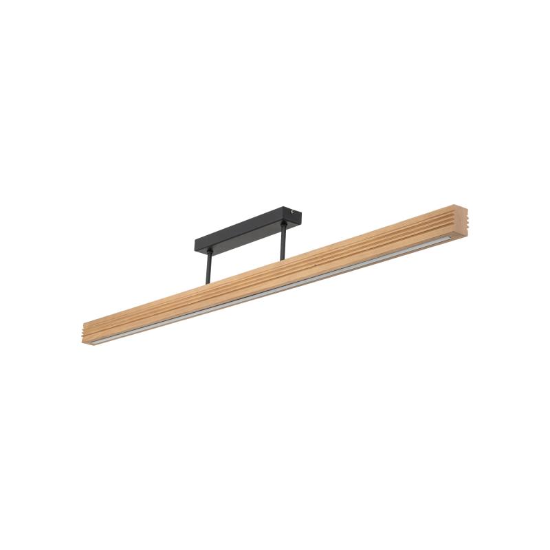 Viga wood LED sosna szczotkowana postarzana lampa suftowa