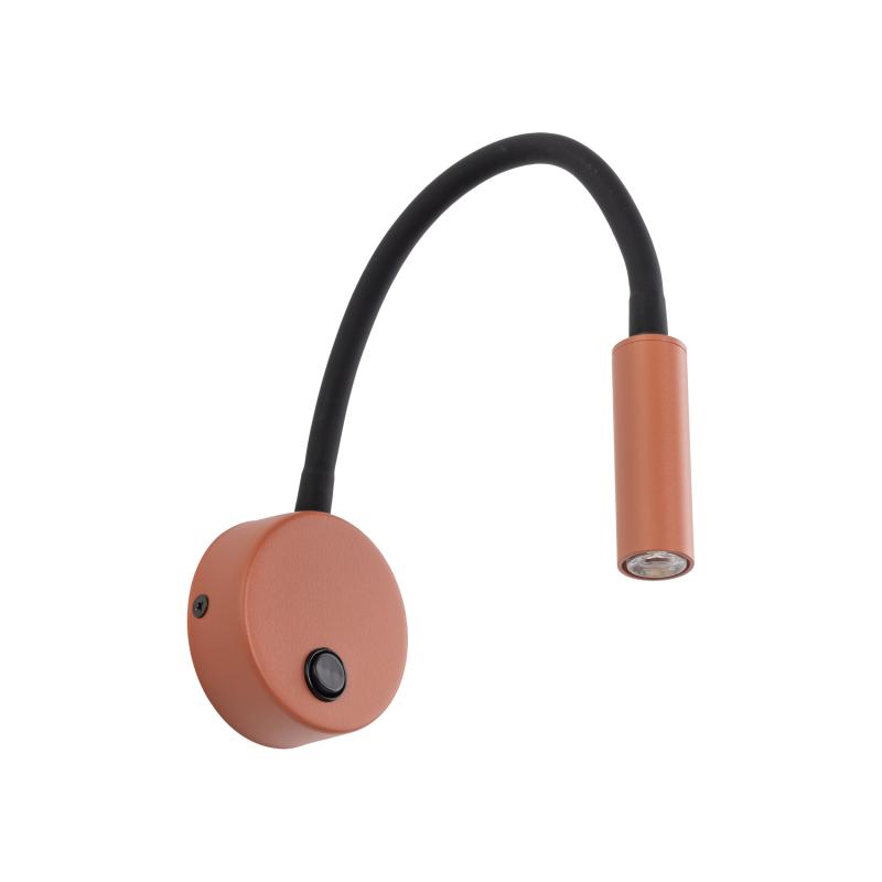 Lagos brick/black kinkiet 1XG9