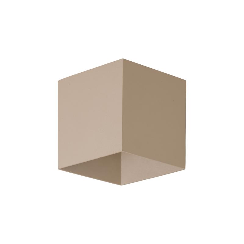 Cube beige kinkiet LED IP54