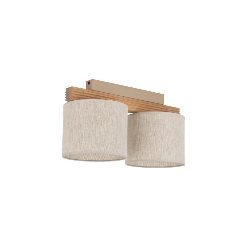 Viga shade sosna lampa sufitowa 2XE27