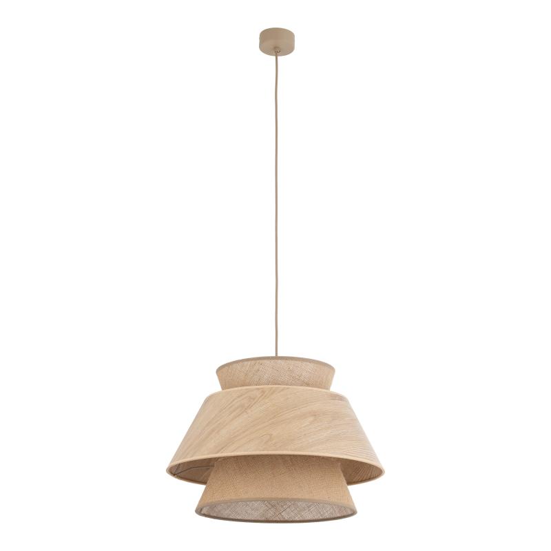 Kalum wood lampa wisząca 1XE27