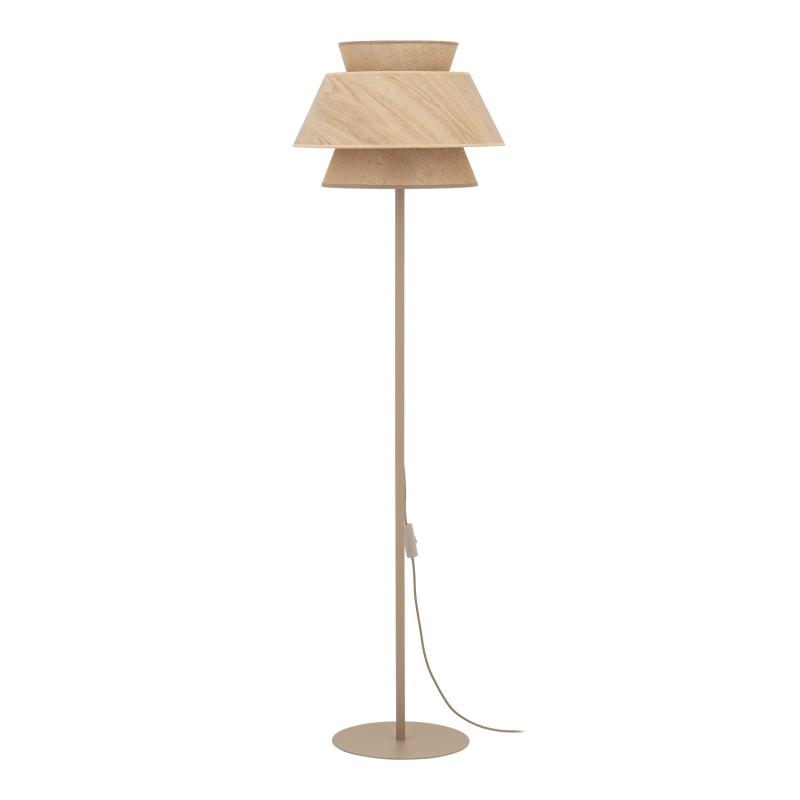 Kalum wood lampa podłogowa 1XE27