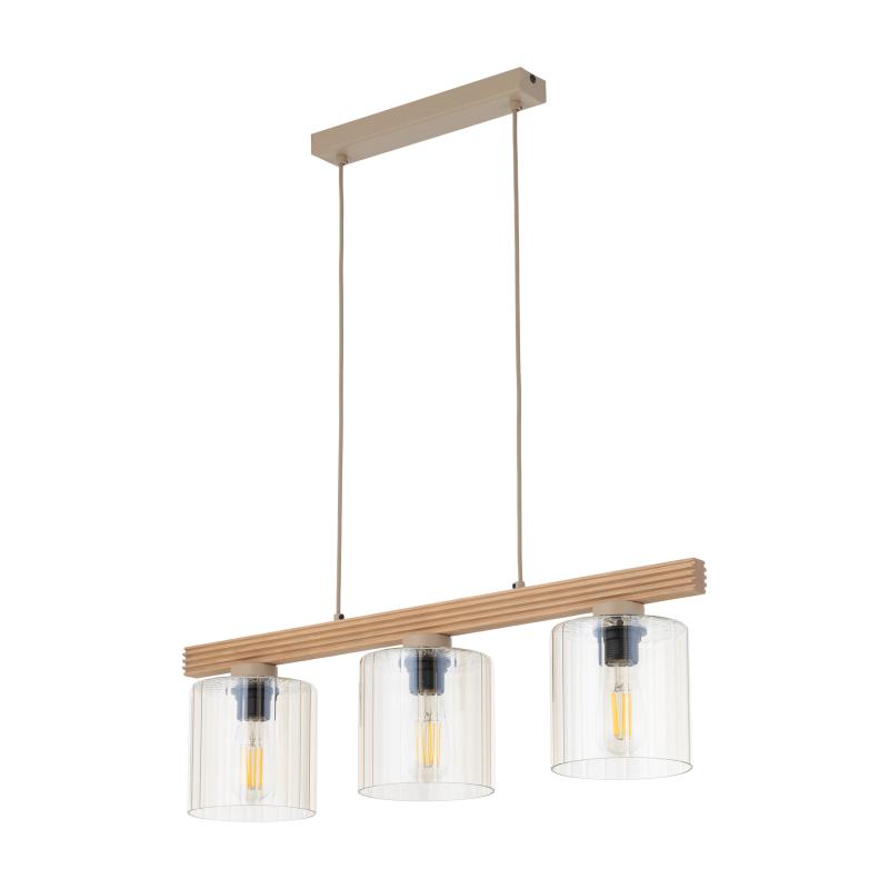 Viga glass lampa wisząca 3XE27