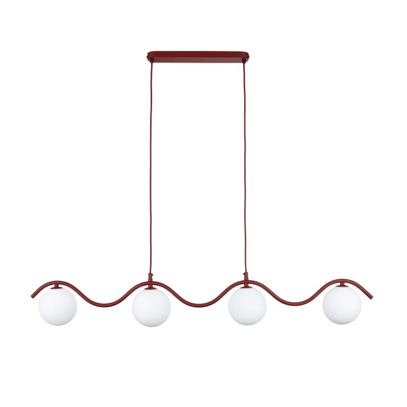 Ancona burgund lampa wisząca 4XG9