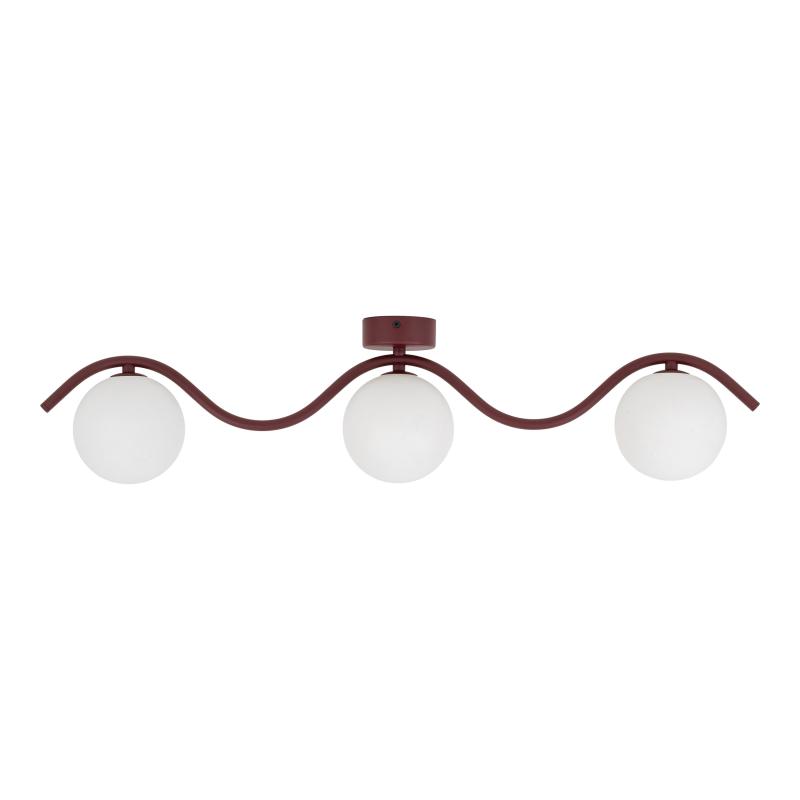 Ancona burgund lampa sufitowa 3XG9