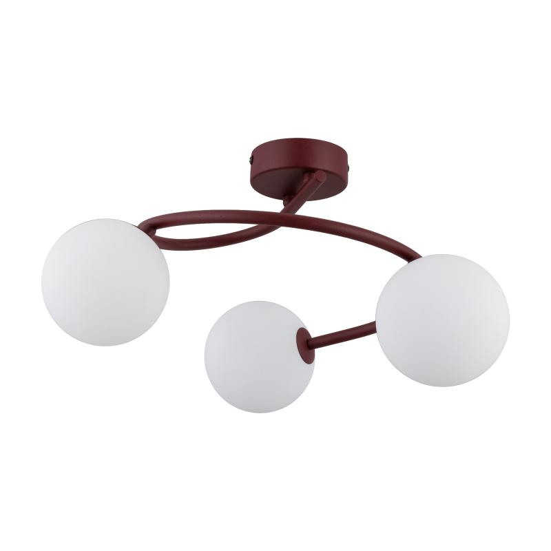 Ilsa burgund lampa sufitowa 3XG9