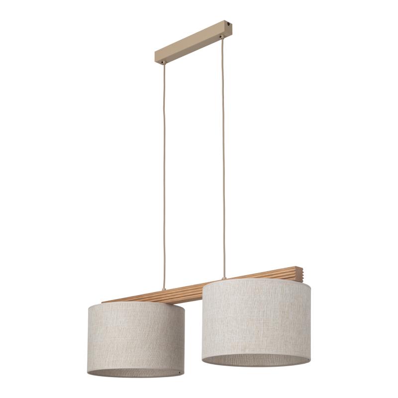 Viga shade sosna lampa wisząca 2XE27