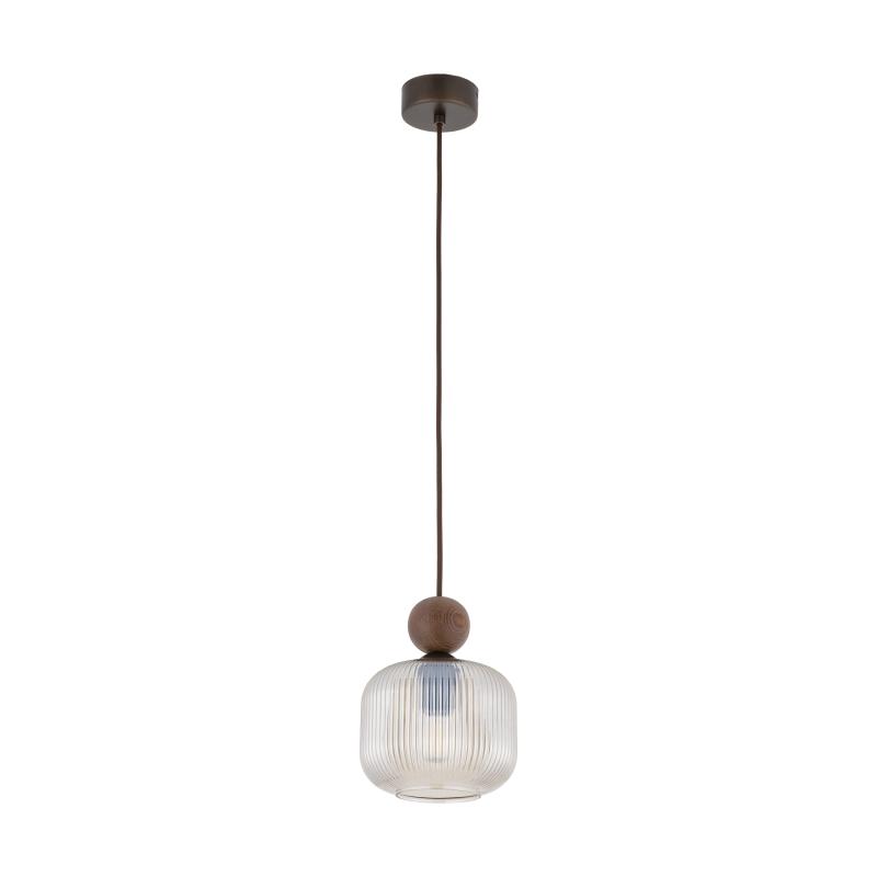 Ballo orzech lampa wisząca 1XE14