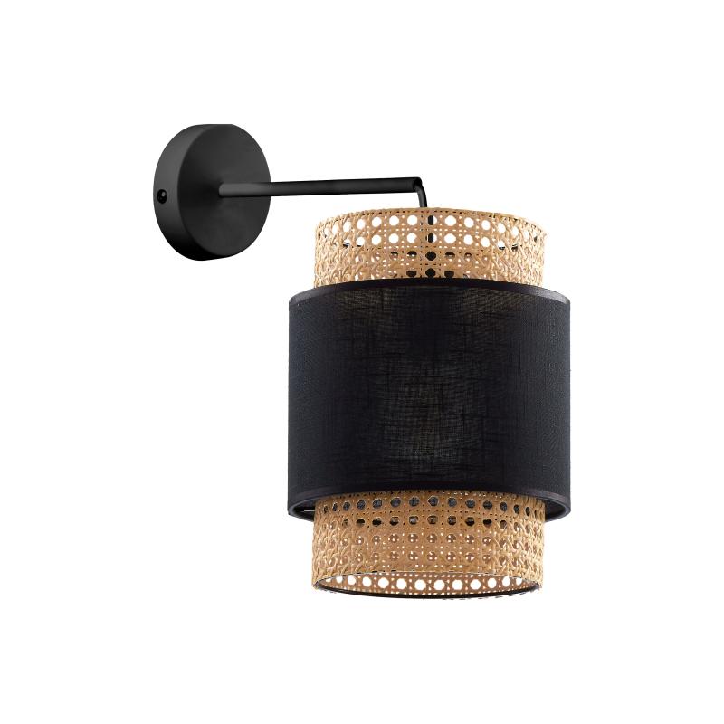 Boho black kinkiet 1