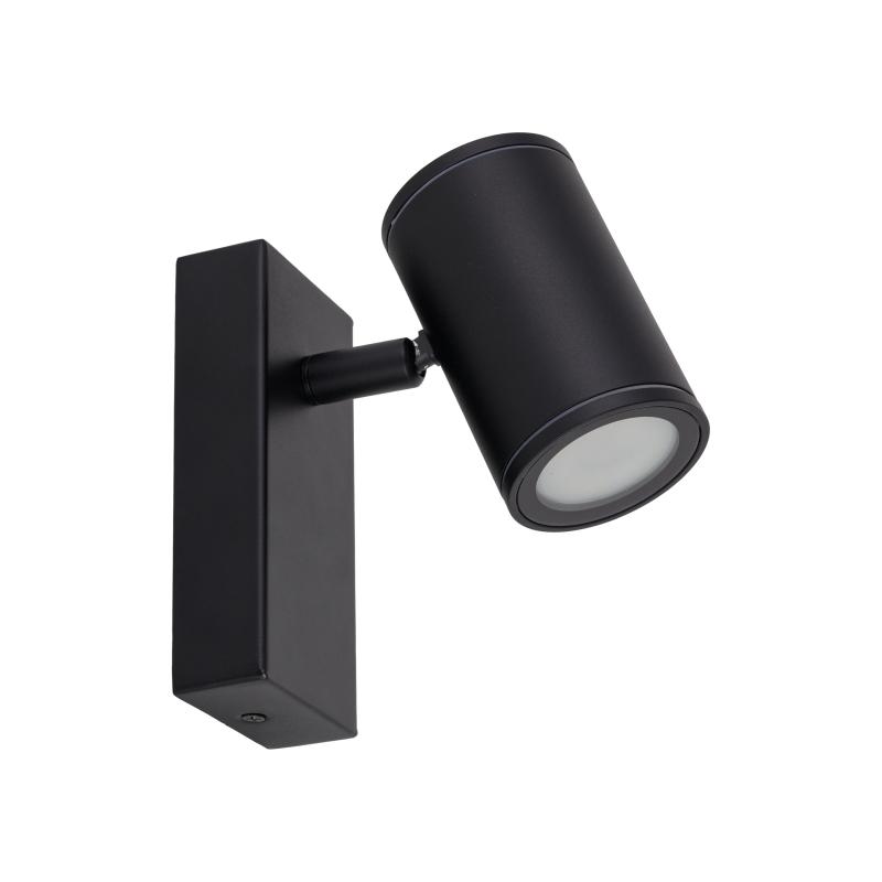 Nexo black kinkiet GU10 IP44