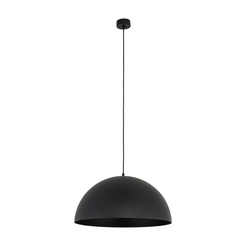 Titan black lampa wisząca 1XE27
