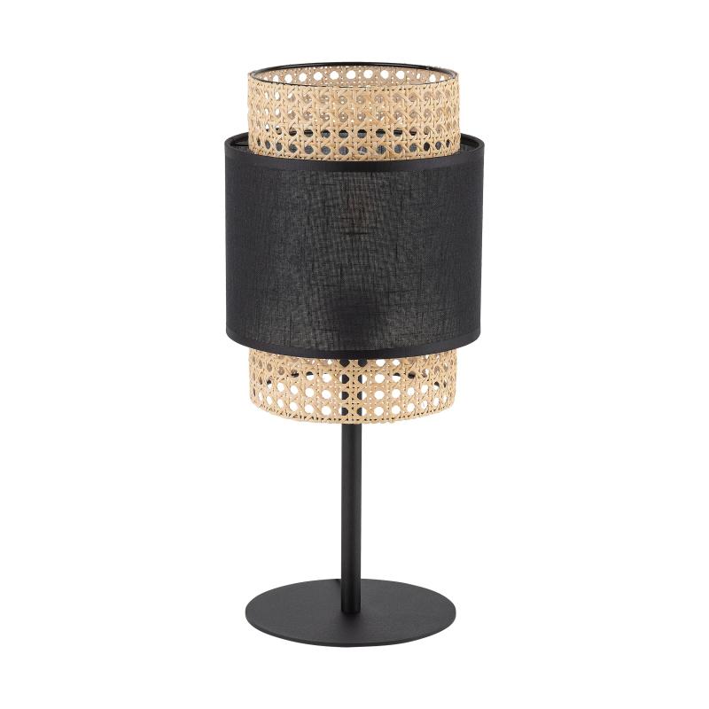 Boho black lampka nocna 1