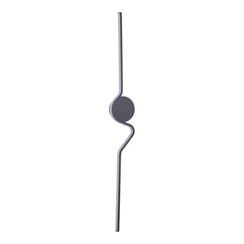 Lora black kinkiet LED