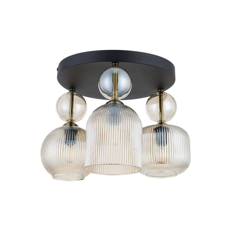 Sophia cognac lampa sufitowa 3XE14