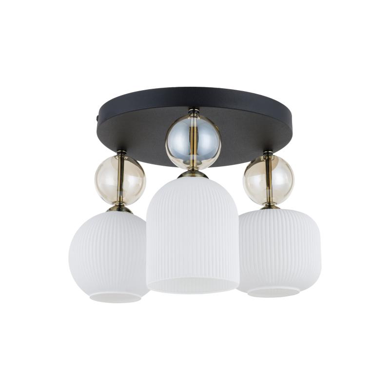 Sophia cognac white lampa sufitowa 3XE14