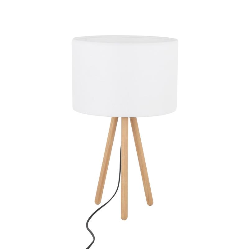 Tokyo white lampka nocna 1 sosna postarzana