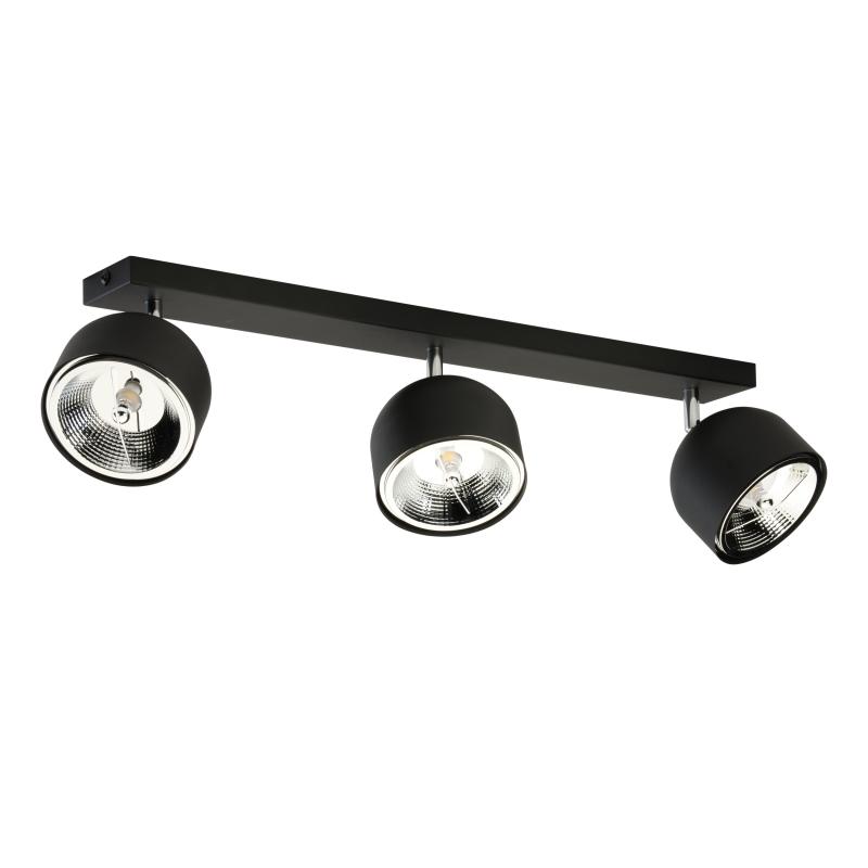 Altea black lampa sufitowa 3+ŻARÓWKI
