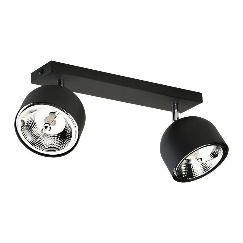 Altea black lampa sufitowa 2 + żarówki