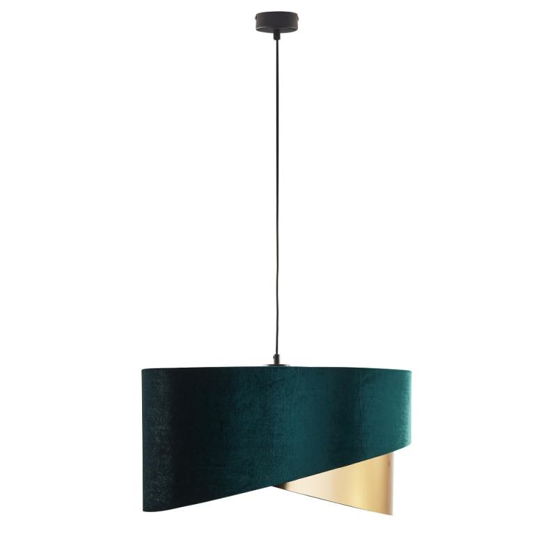 Tercino green/gold lampa wisząca 3 ścięta 500