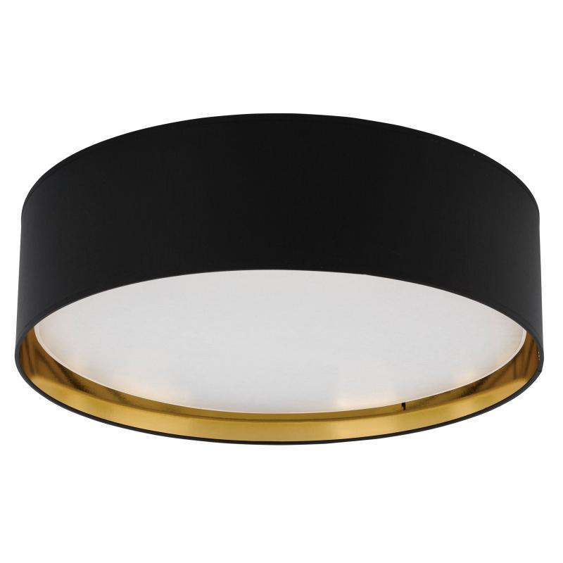 Bilbao black/gold lampa sufitowa 4 600