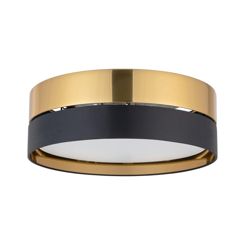 Hilton black/gold lampa sufitowa 4 450
