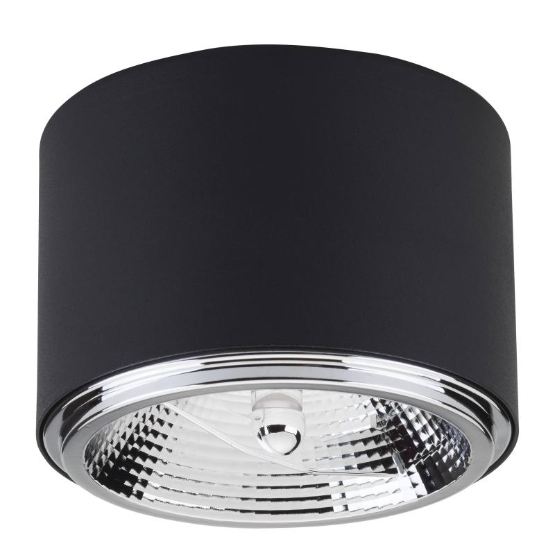Moris black lampa sufitowa 1 pł