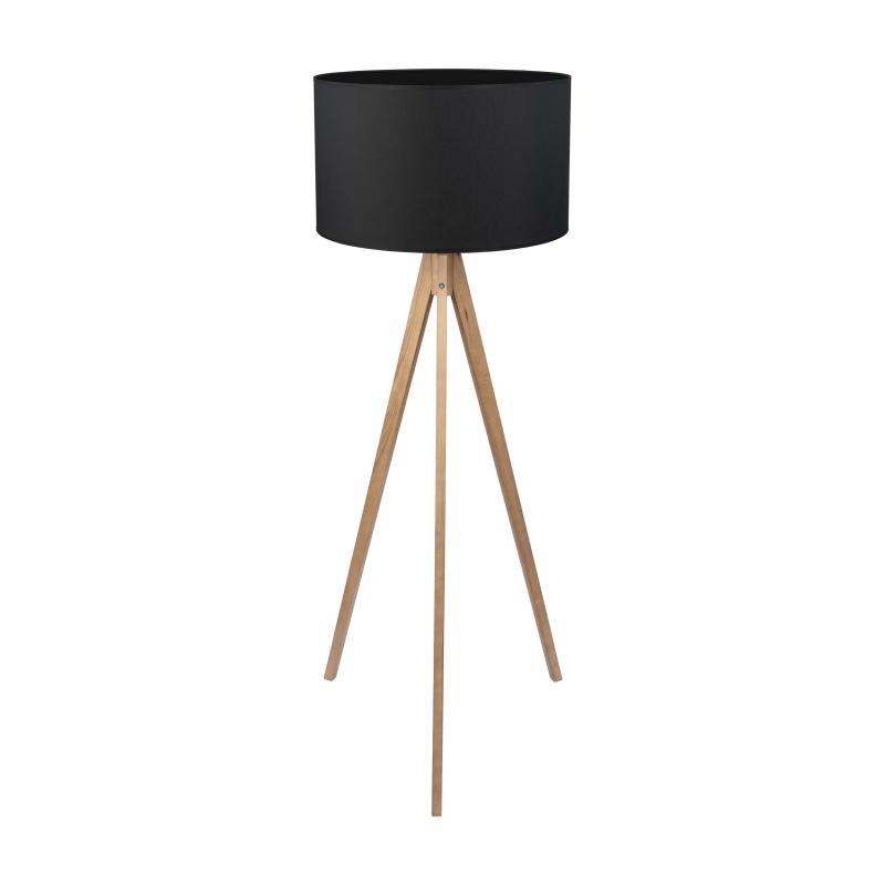 Treviso black lampa podłogowa 1 pł fsc 100%, SA-COC-006060