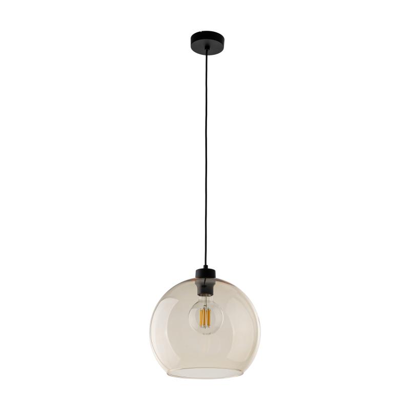 Cubus lampa wisząca 1 pł bursztyn