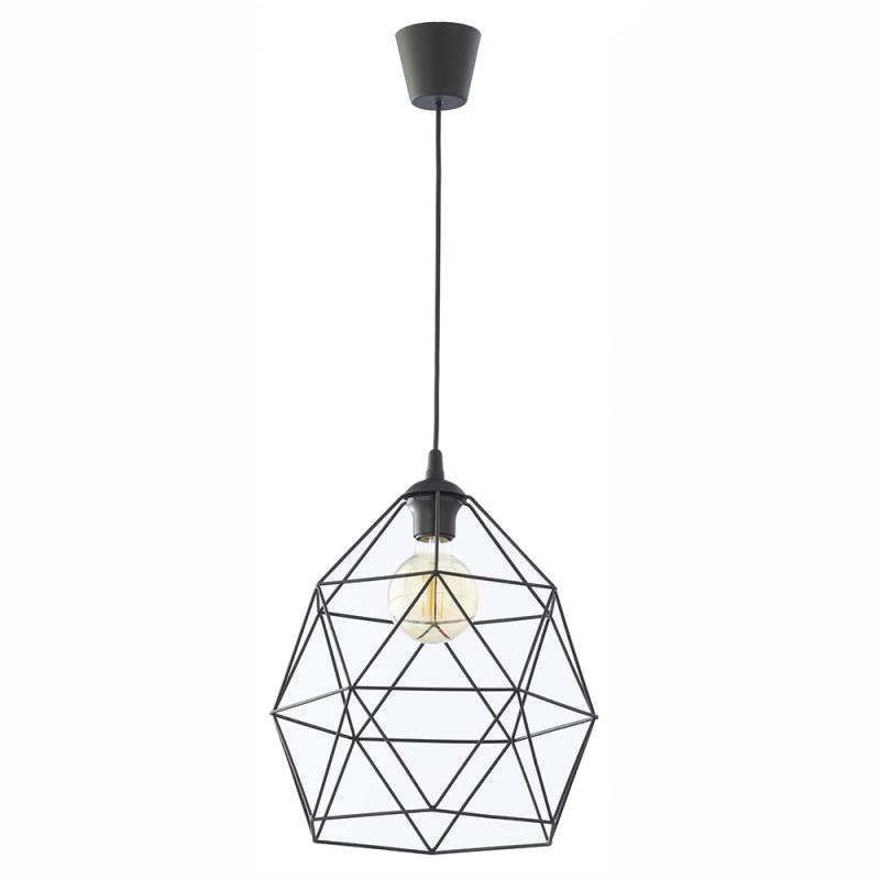 Galaxy black lampa wisząca 1 xl