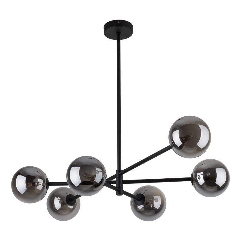 Sarius black / graphite lampa sufitowa 6