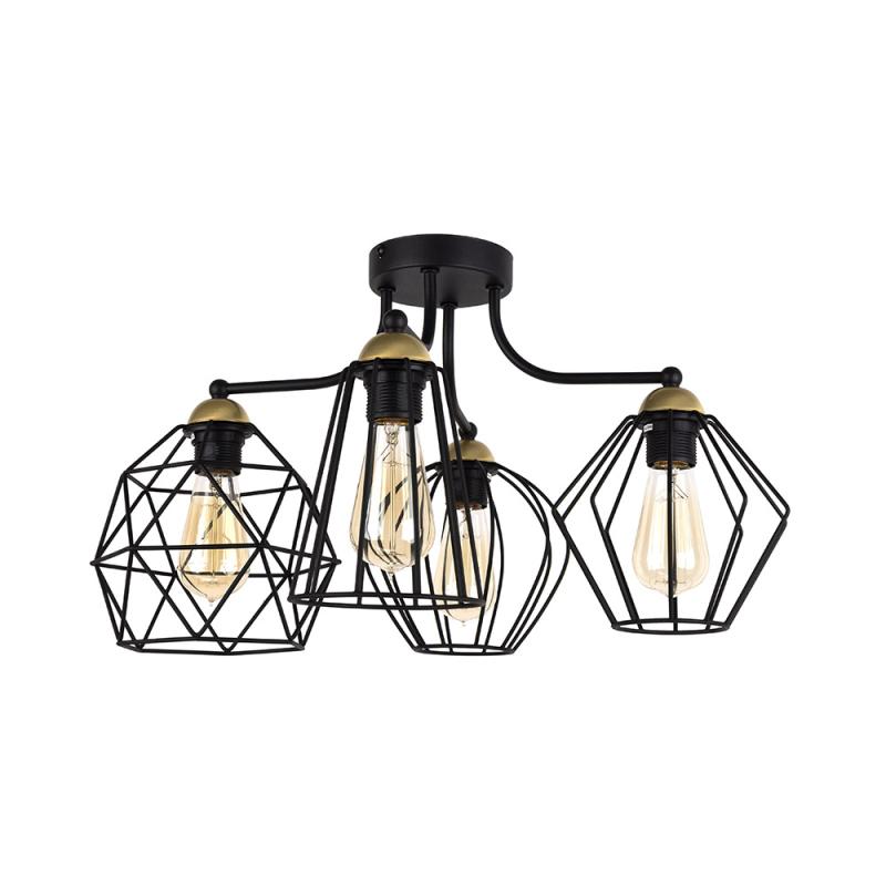 Galaxy brass lampa sufitowa 4