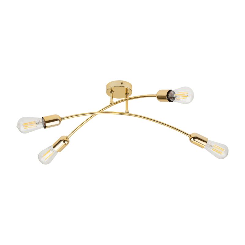Helix gold lampa sufitowa 4