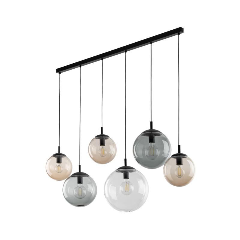 Esme mix lampa wisząca 6 listwa