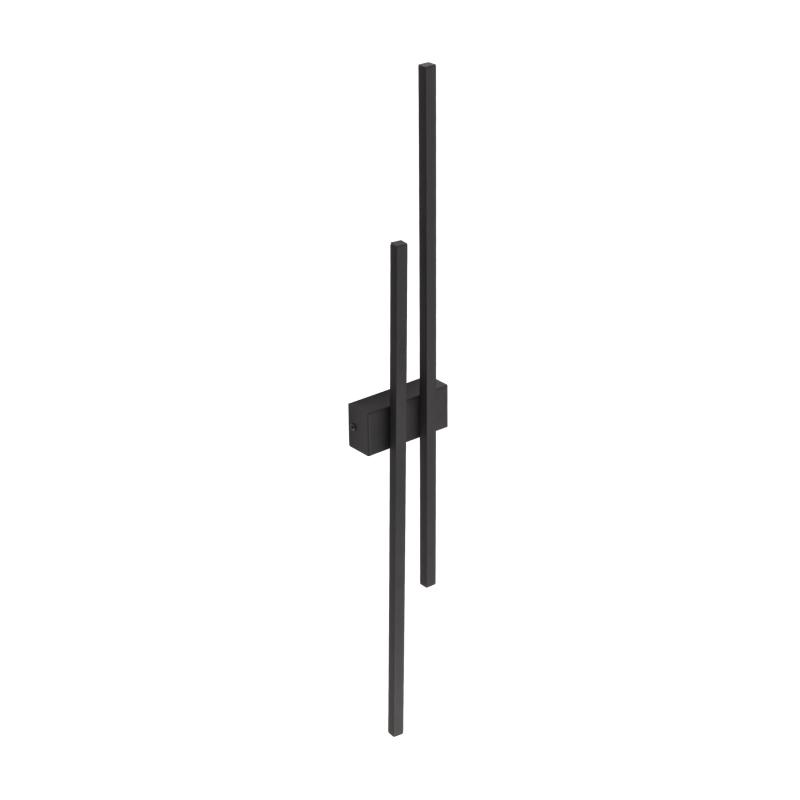 Flash black kinkiet 2 LED