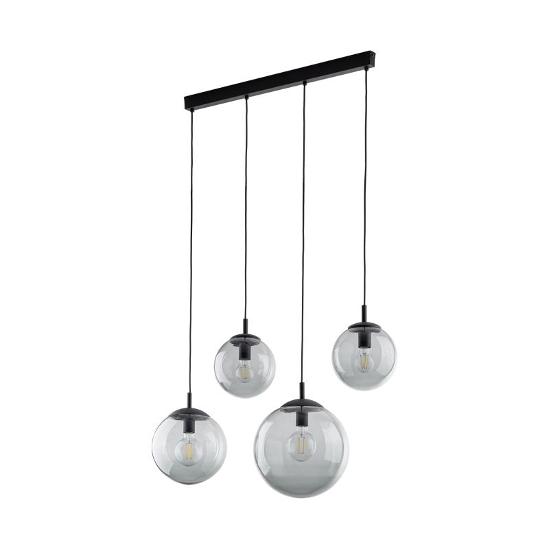 Esme graphite lampa wisząca 4 listwa