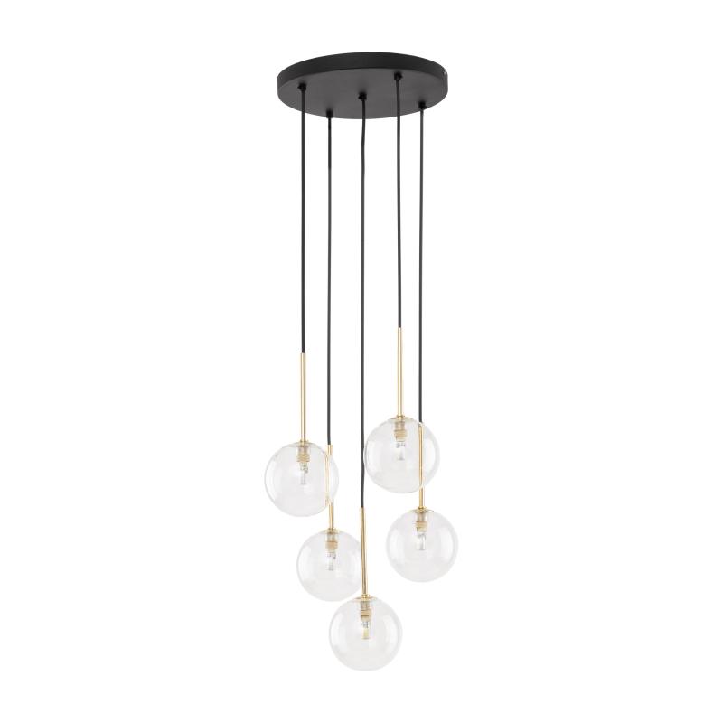 Nilos black / gold lampa wisząca 5