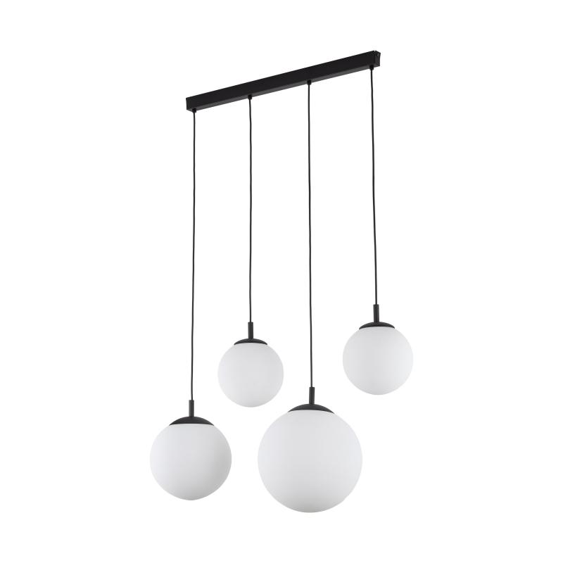Esme white lampa wisząca 4 listwa