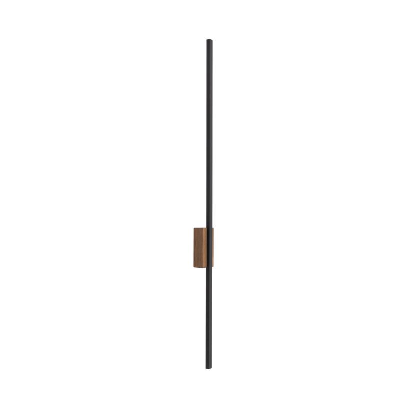 Flash wood orzech kinkiet 1 LED l