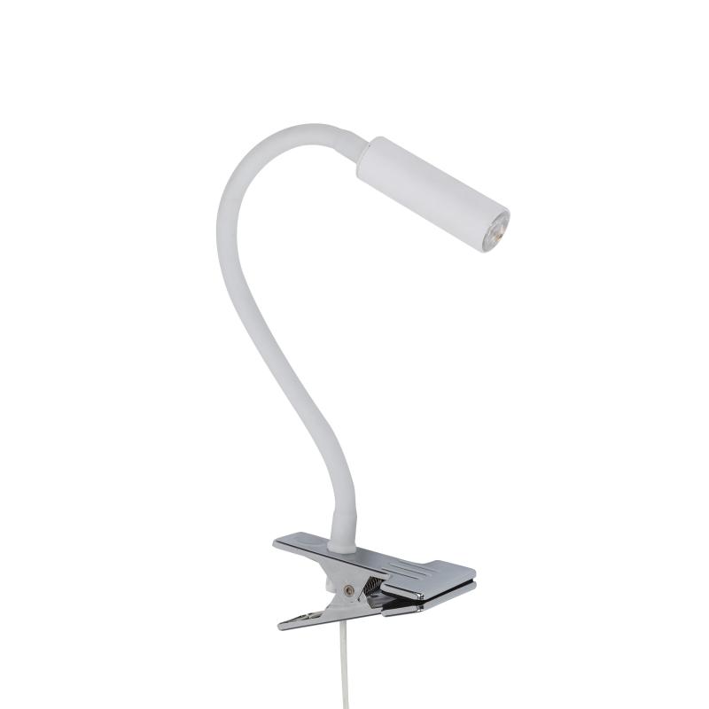 Lagos white kinkiet klips 1
