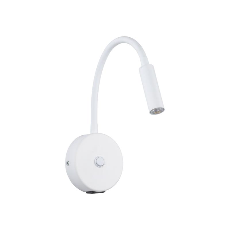 Lagos white kinkiet 1 USB